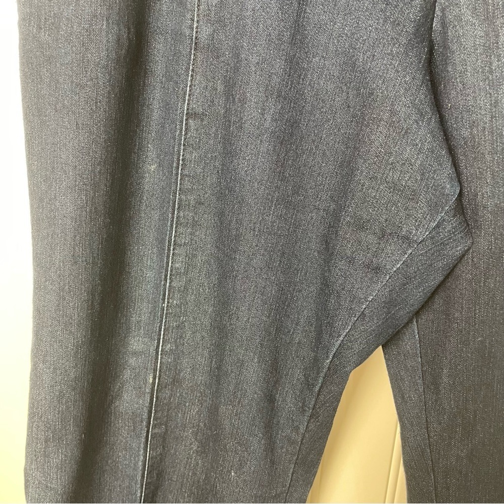 Kenar Nautical Wide Straight leg Dark Wash Sz 10 Front Button‎ Placket Closure - Picture 6 of 16